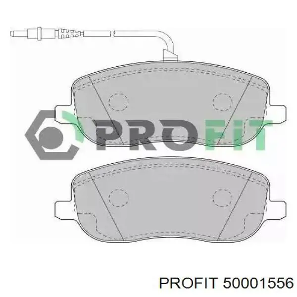 Передние тормозные колодки 50001556 Profit