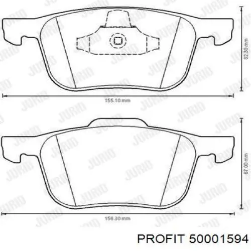 Колодки Profit 50001594 цена, от 17.29 USD