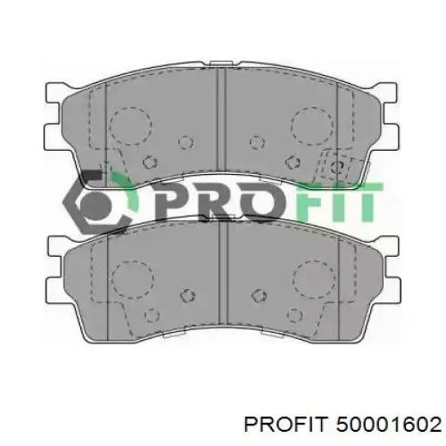 50001602 Profit Колодки передние