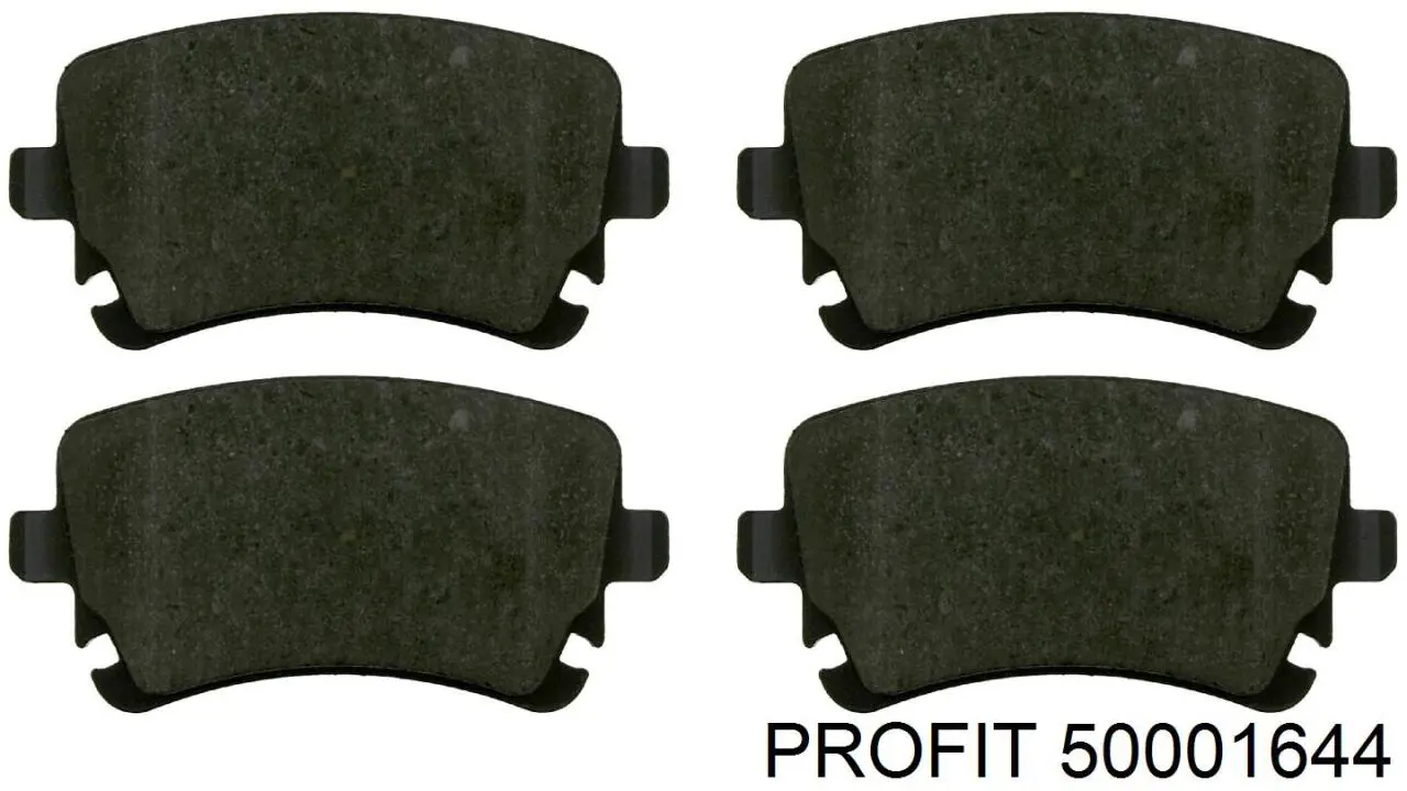 Колодки дисковые  Profit 50001644 цена, от 17.41 USD