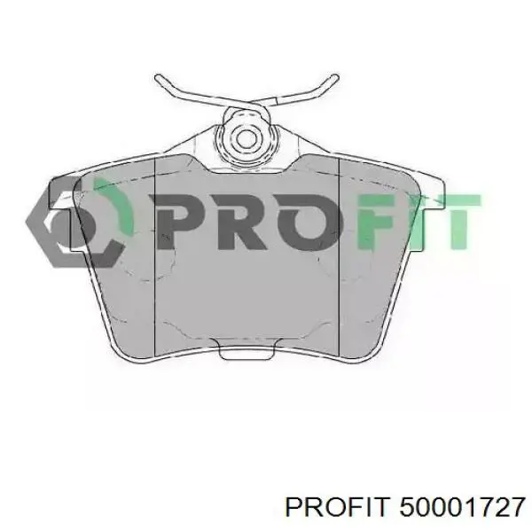 Задние тормозные колодки 50001727 Profit