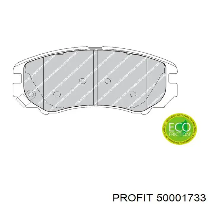 Купить 50001733 Profit Колодки тормозные