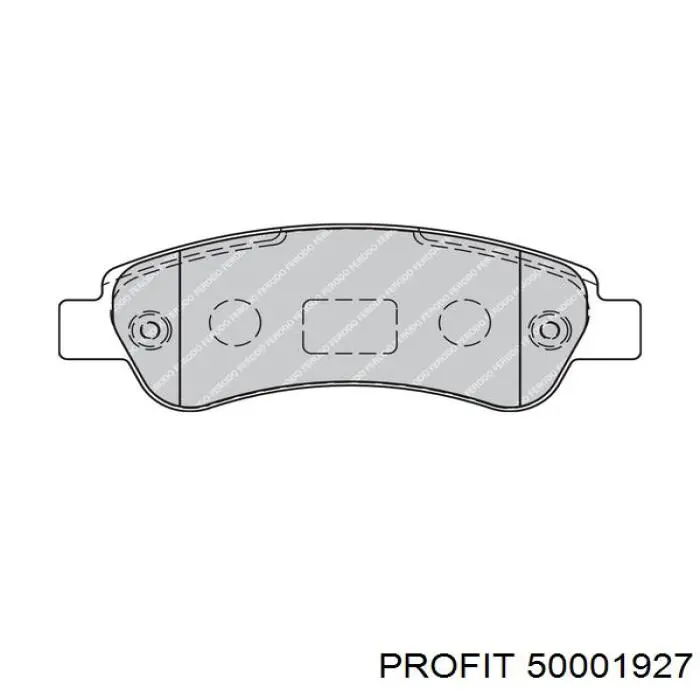 Колодки дисковые  Profit 50001927 цена, от 16.63 USD