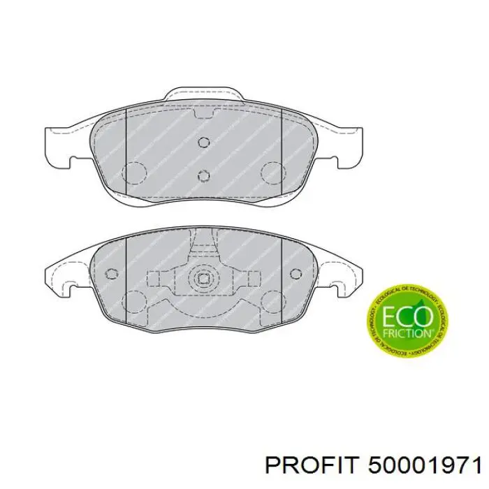 Колодки Profit 50001971 цена, от 642.5 UAH