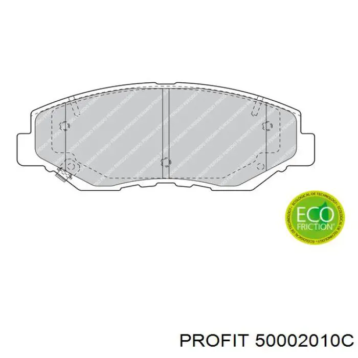 Купить 50002010C Profit Колодки тормозные