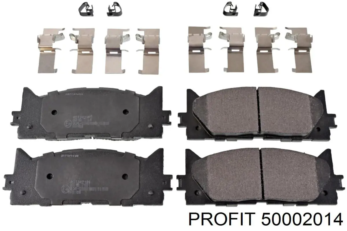 Купить 50002014 Profit Колодки тормозные