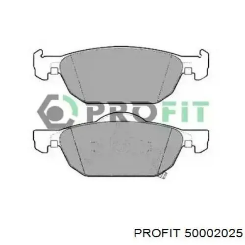 Передние тормозные колодки 50002025 Profit