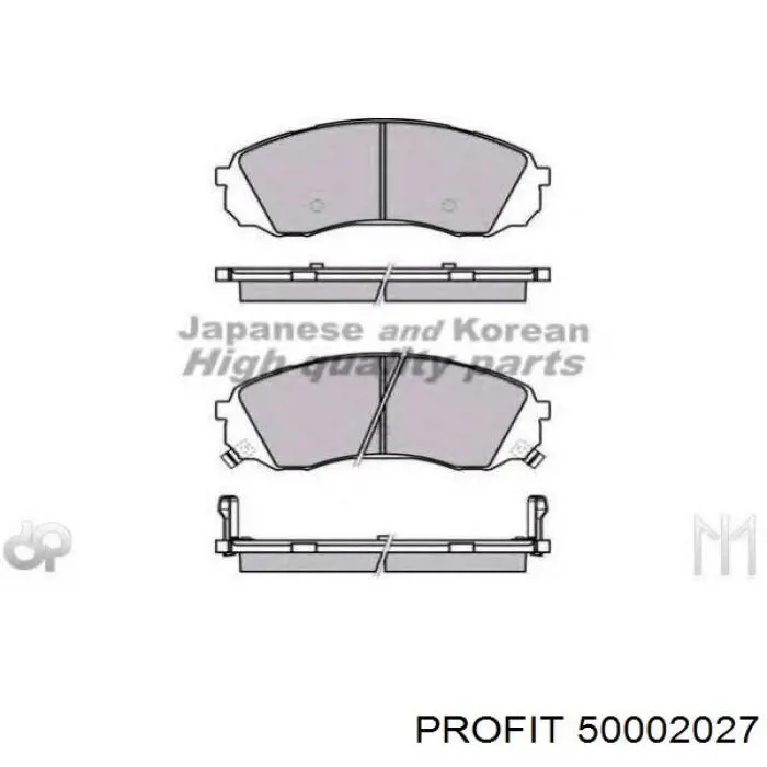 Колодки Profit 50002027 цена, от 21.24 USD