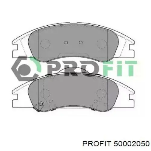 Передние тормозные колодки 50002050 Profit