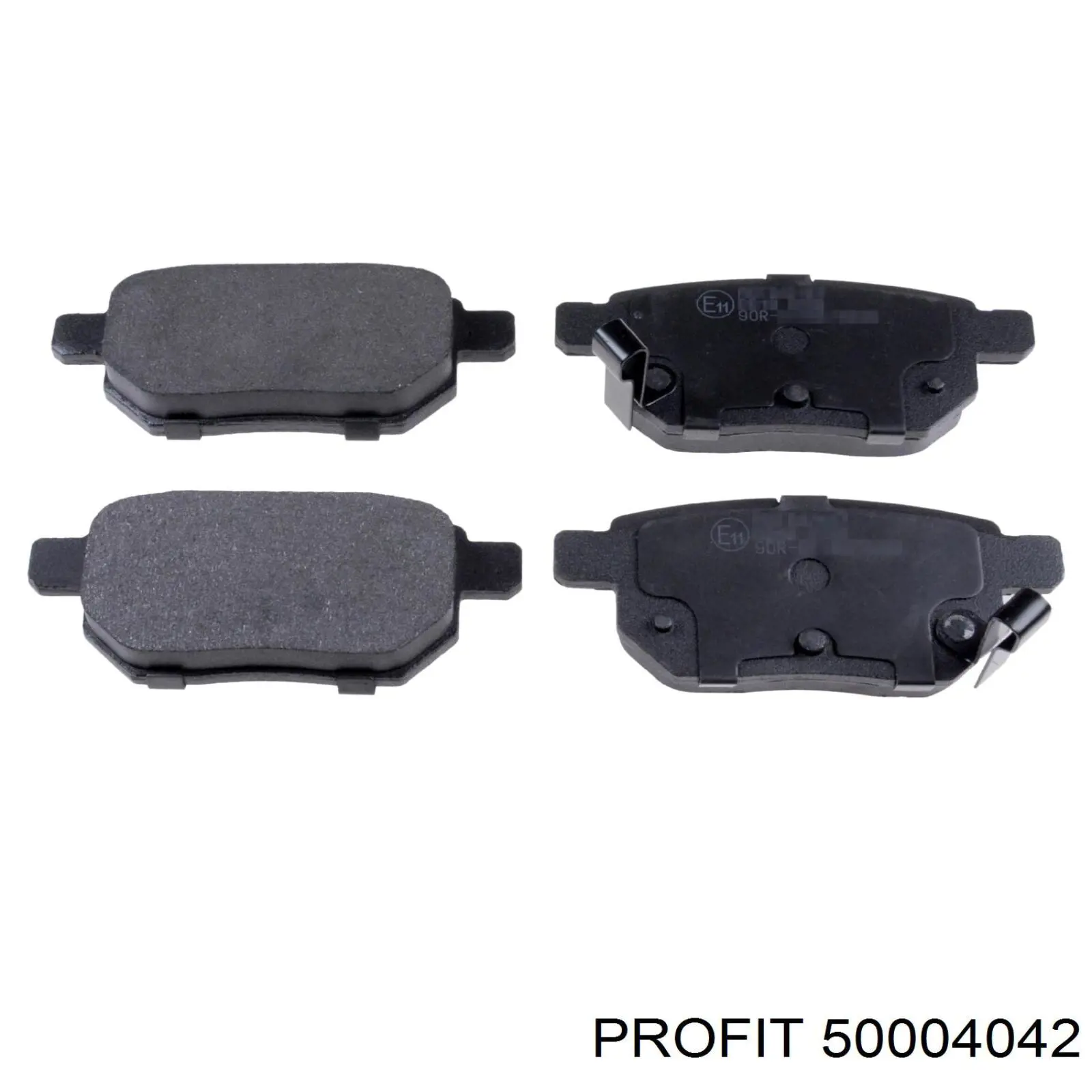 Колодки дисковые  Profit 50004042 цена, от 12.18 USD