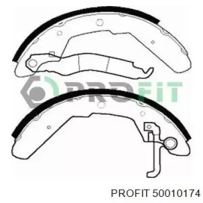 Задние барабанные колодки 50010174 Profit