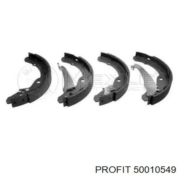 Купить 50010549 Profit Задние барабанные тормозные колодки