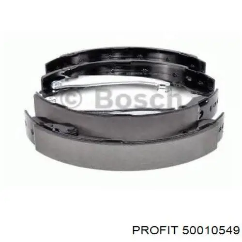 Задние барабанные колодки 50010549 Profit