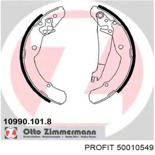 Тормоза рабочие задние ножные и тормозные барабаны Profit 50010549 цена, от 19.28 USD