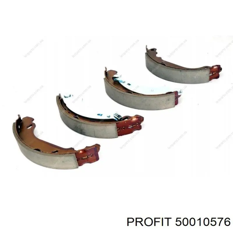 Задние барабанные колодки 50010576 Profit