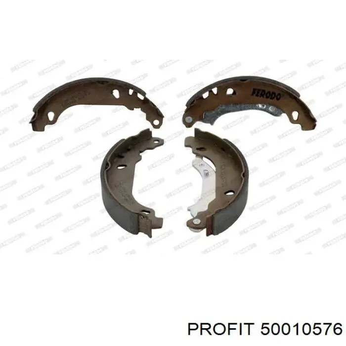 Compre 50010576 Profit Sapatas do freio traseiras de tambor