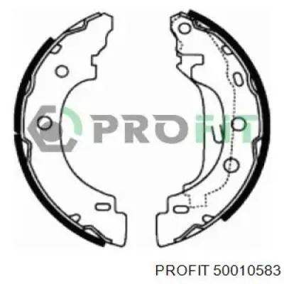 Купить 50010583 Profit Задние барабанные тормозные колодки