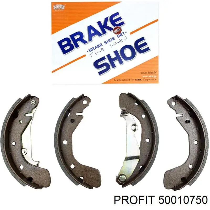 Задние барабанные колодки 50010750 Profit