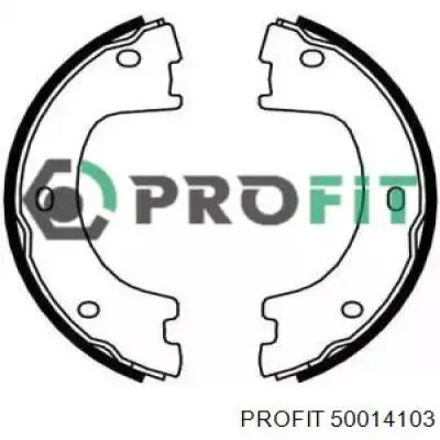 50014103 Profit Тормозные колодки ручника