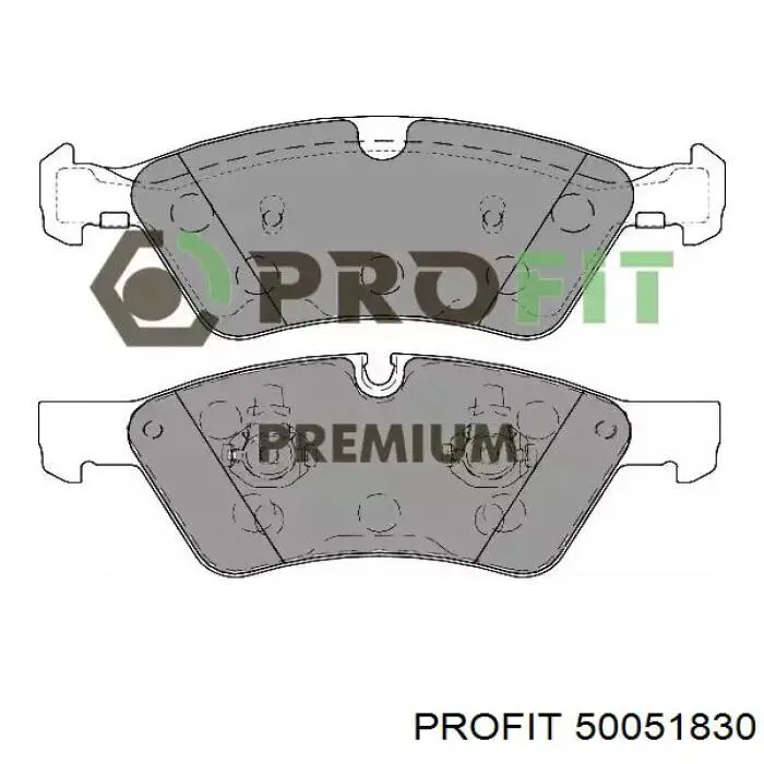 50051830 Profit Колодки передние