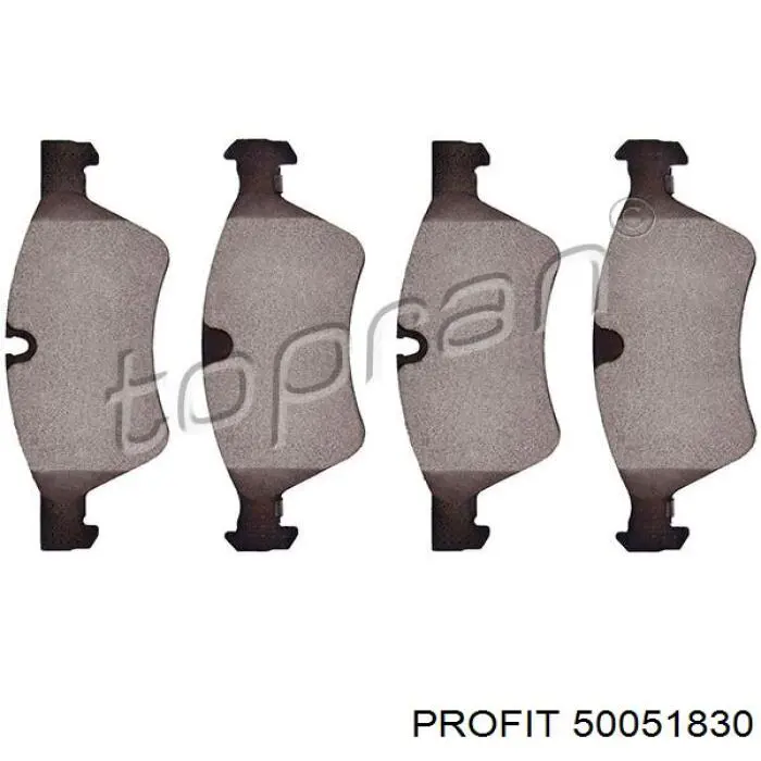 Колодки Profit 50051830 цена, от 41.76 USD