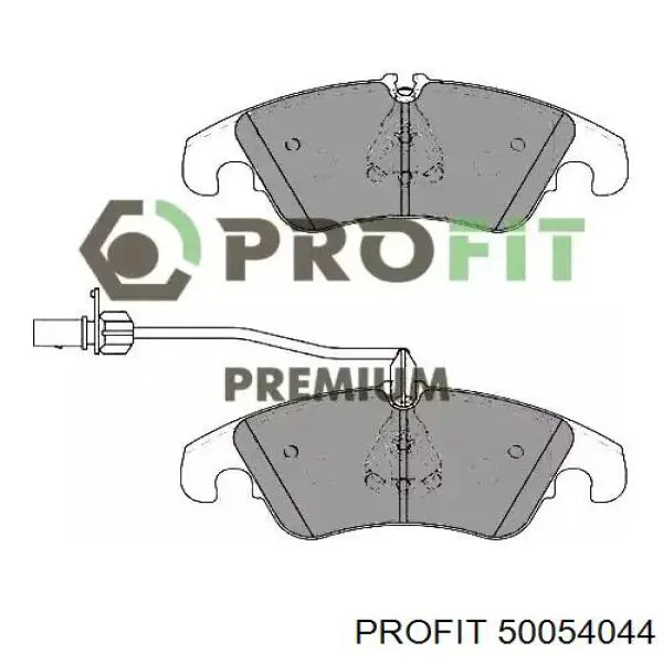 Передние тормозные колодки 50054044 Profit