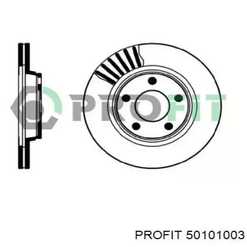 Купить 50101003 Profit Ротор тормозной