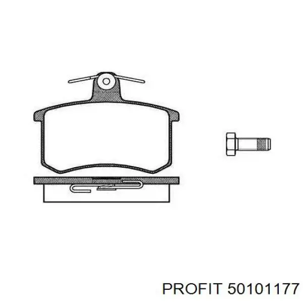 Тормозные диски 50101177 Profit