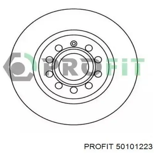 Передние тормозные диски 50101223 Profit