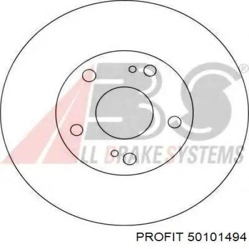 Передние тормозные диски 50101494 Profit