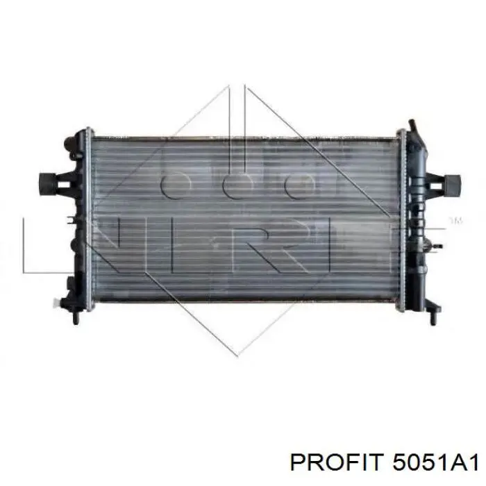 Радиатор охлаждения двигателя Profit 5051A1 цена, от 54.36 USD