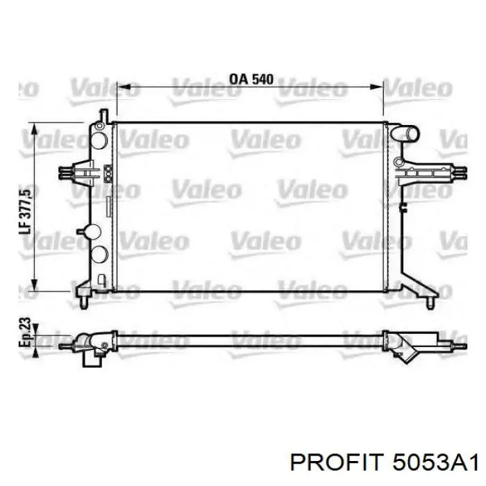 Радиатор охлаждения Maxgear AC203868