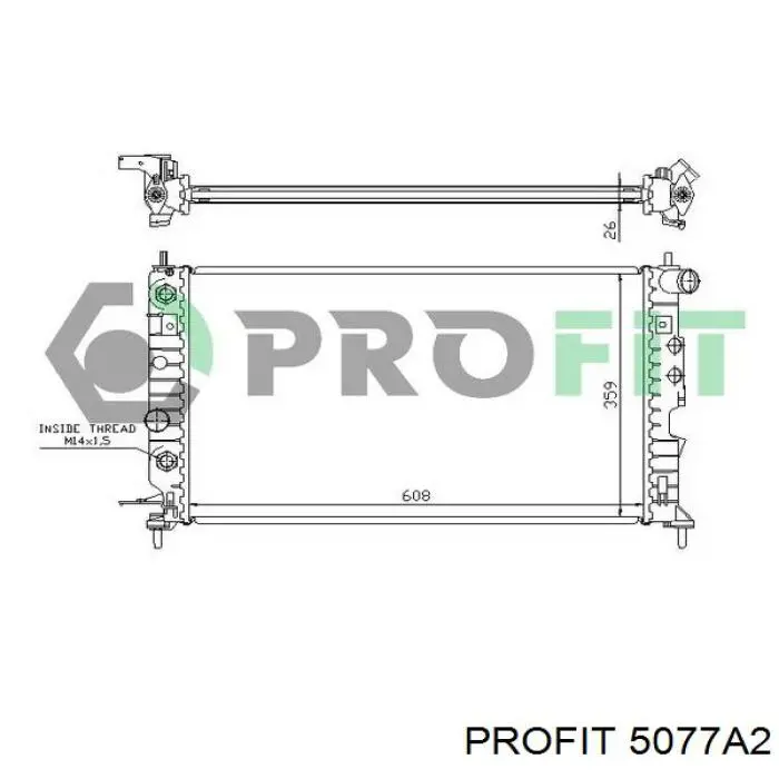 Радиатор RA63012A Signeda