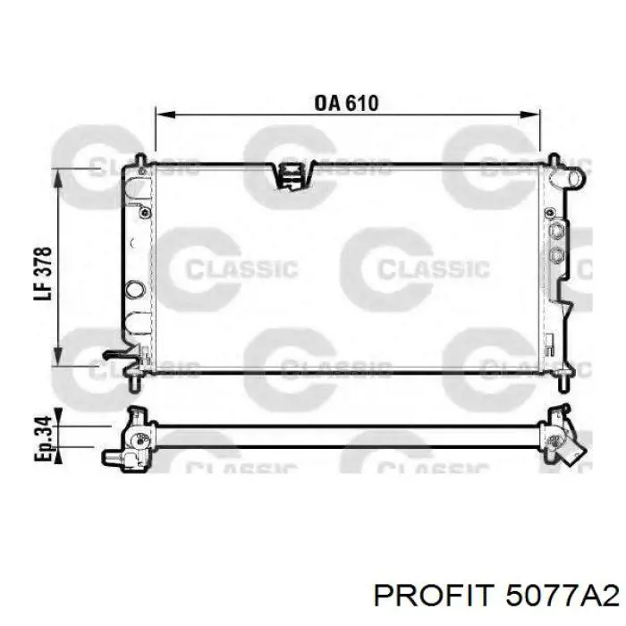 Купить AC297856 Maxgear Радиатор водяной