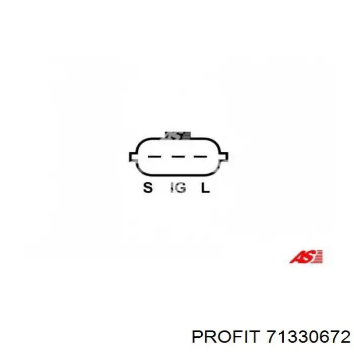71330672 Profit Выпрямитель генератора