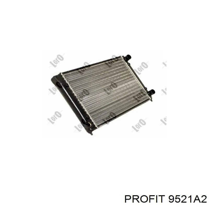 Радиатор охлаждения двигателя Profit 9521A2 цена, от 32.78 USD