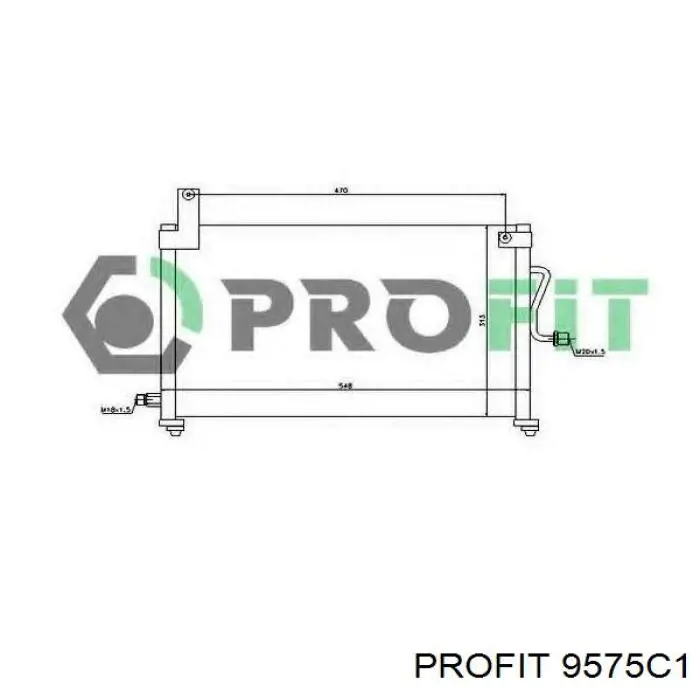 9575C1 Profit Конденсатор