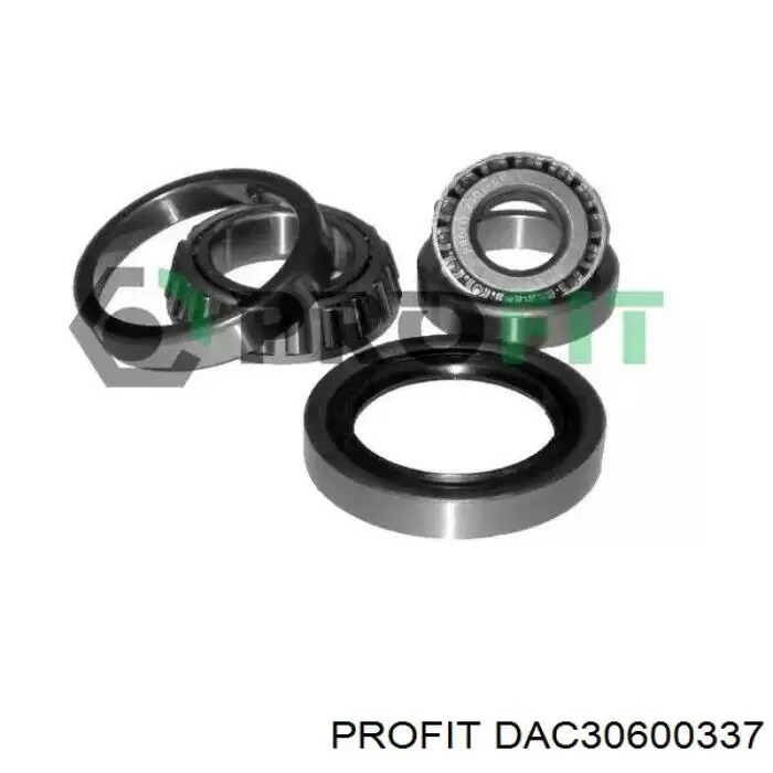 Комплект подшипника ступицы колеса Profit DAC30600337 цена, от 6.84 USD