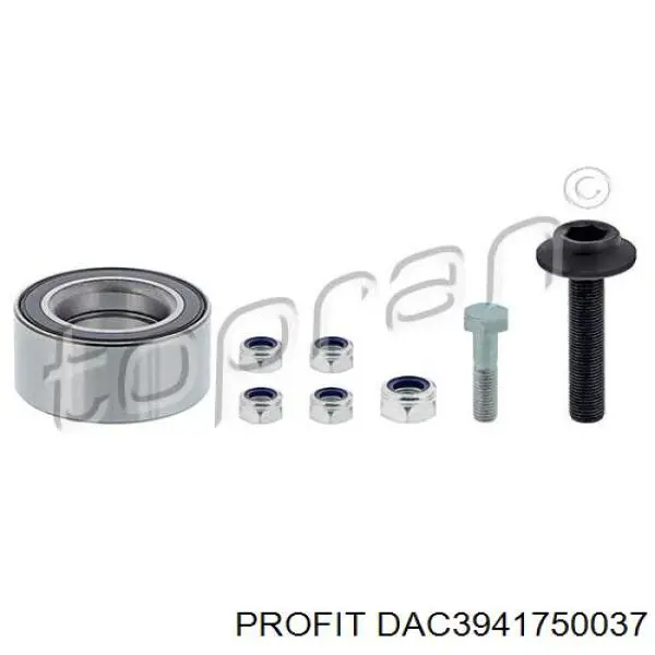 Комплект подшипника ступицы колеса Profit DAC3941750037 цена, от 11.34 USD
