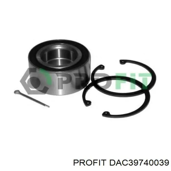 Підшипник маточини передньої DAC39740039 Profit