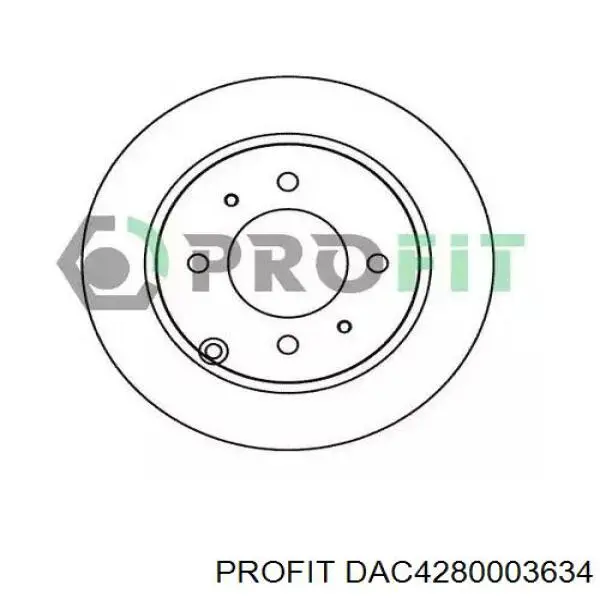 Комплект подшипника ступицы колеса Profit DAC4280003634 цена, от 13.57 USD