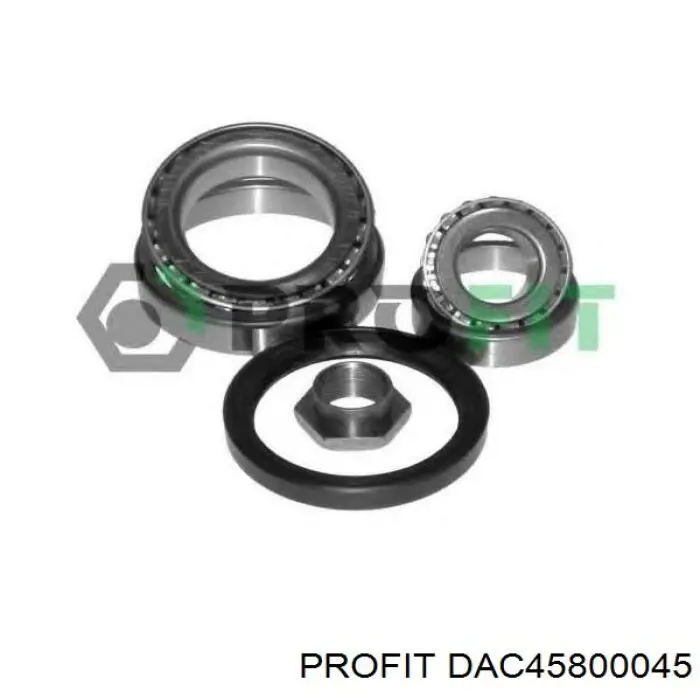 Комплект подшипника ступицы колеса Profit DAC45800045 цена, от 15.88 USD
