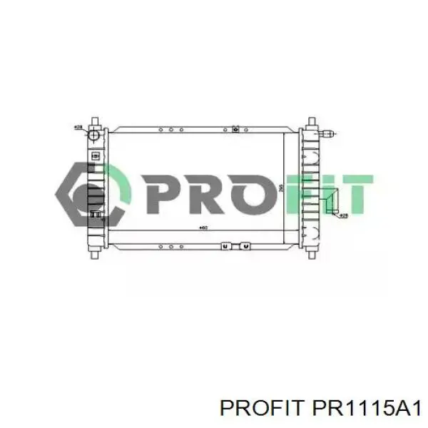 Радиатор PR1115A1 Profit