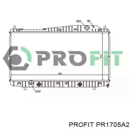 PR1705A2 Profit Радиатор основной