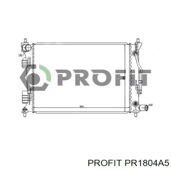 PR1804A5 Profit радиатор
