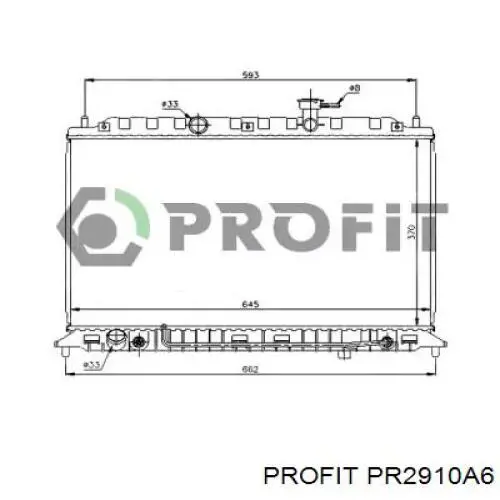 PR2910A6 Profit радиатор