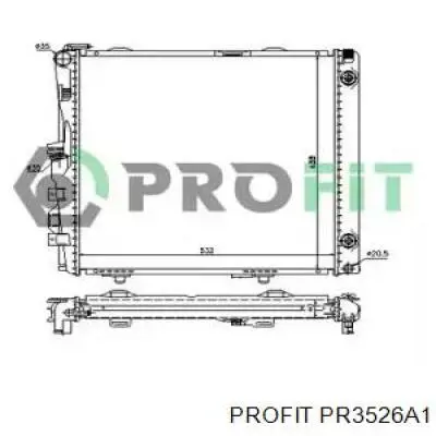 PR3526A1 Profit Радиатор основной