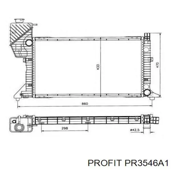 PR3546A1 Profit радиатор