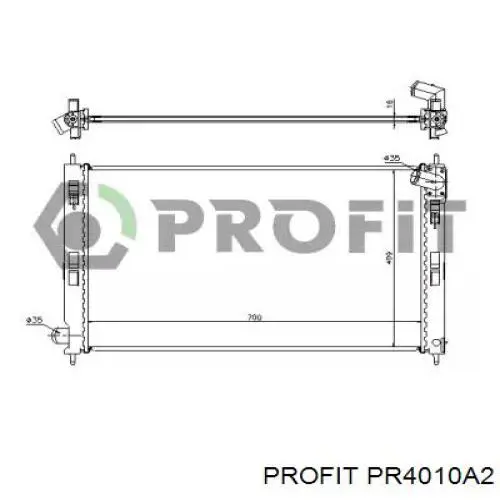 PR4010A2 Profit Радиатор основной
