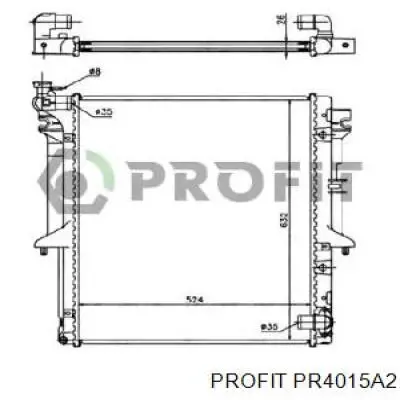 Радиатор PR4015A2 Profit